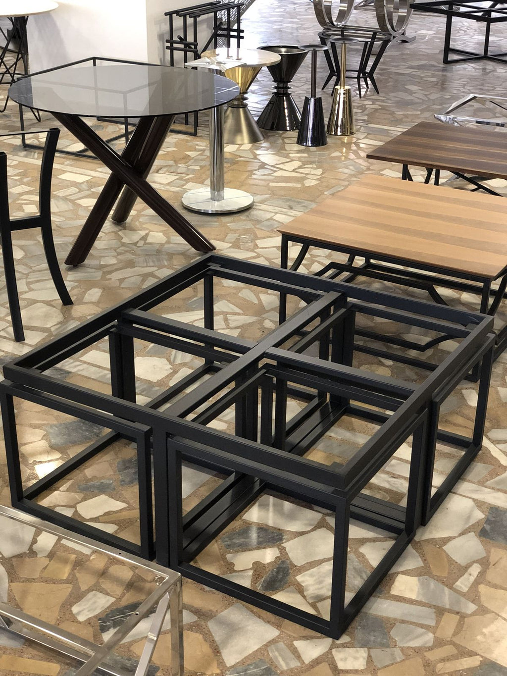Luxury Gold – Ensemble de 5 Tables