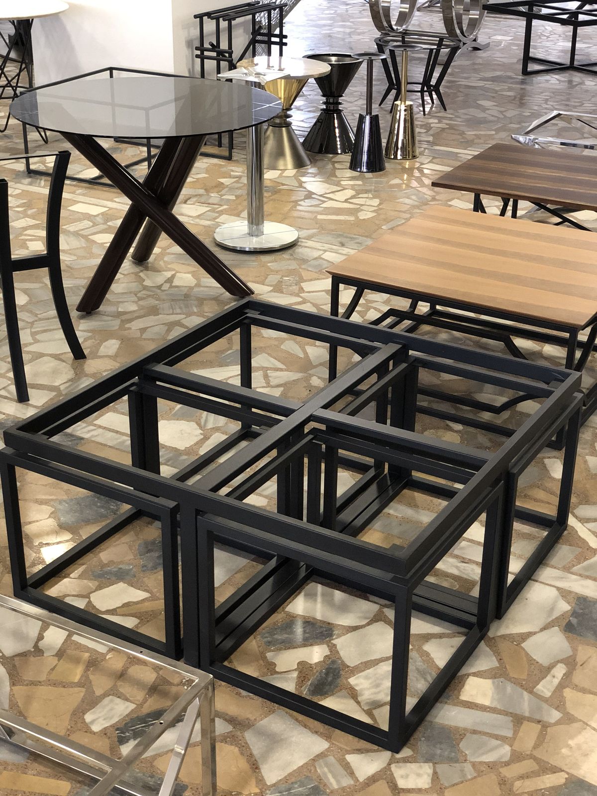 Luxury Gold – Ensemble de 5 Tables