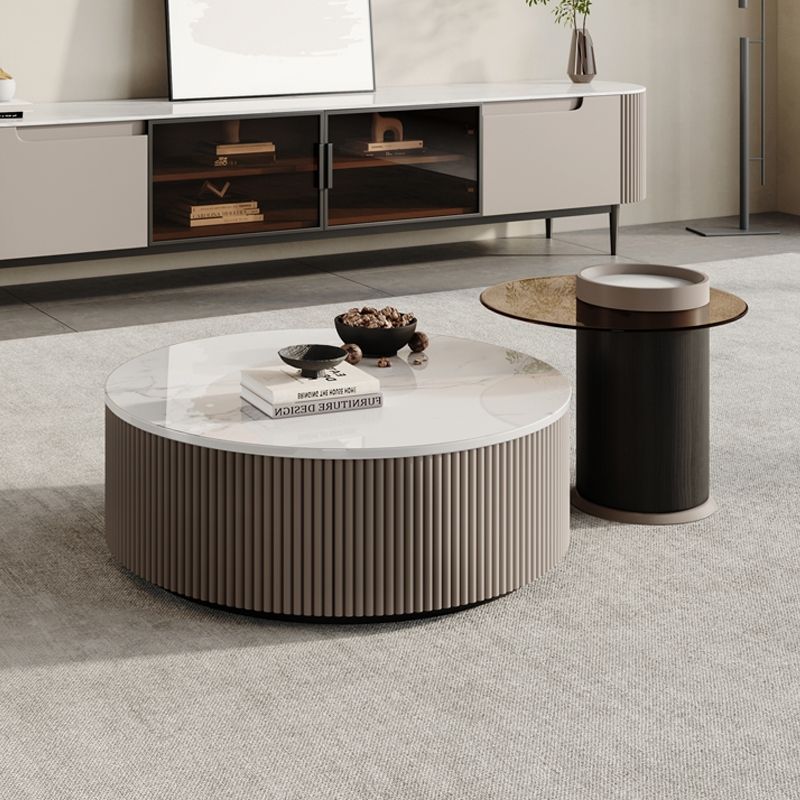 Ensemble de 2 tables basses gigognes