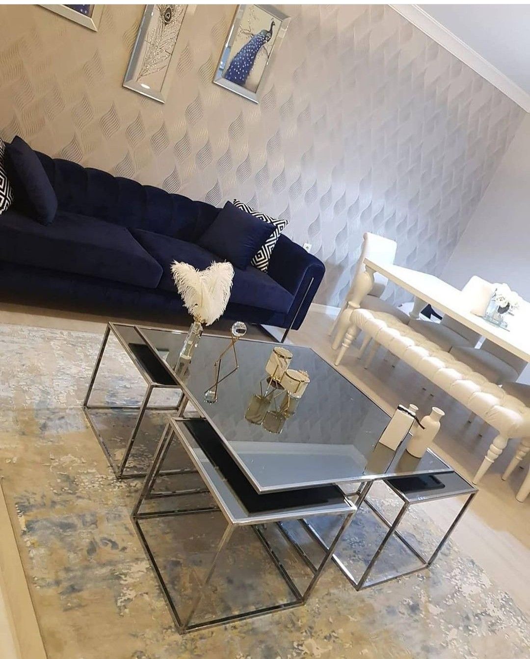 Luxury Gold – Ensemble de 5 Tables