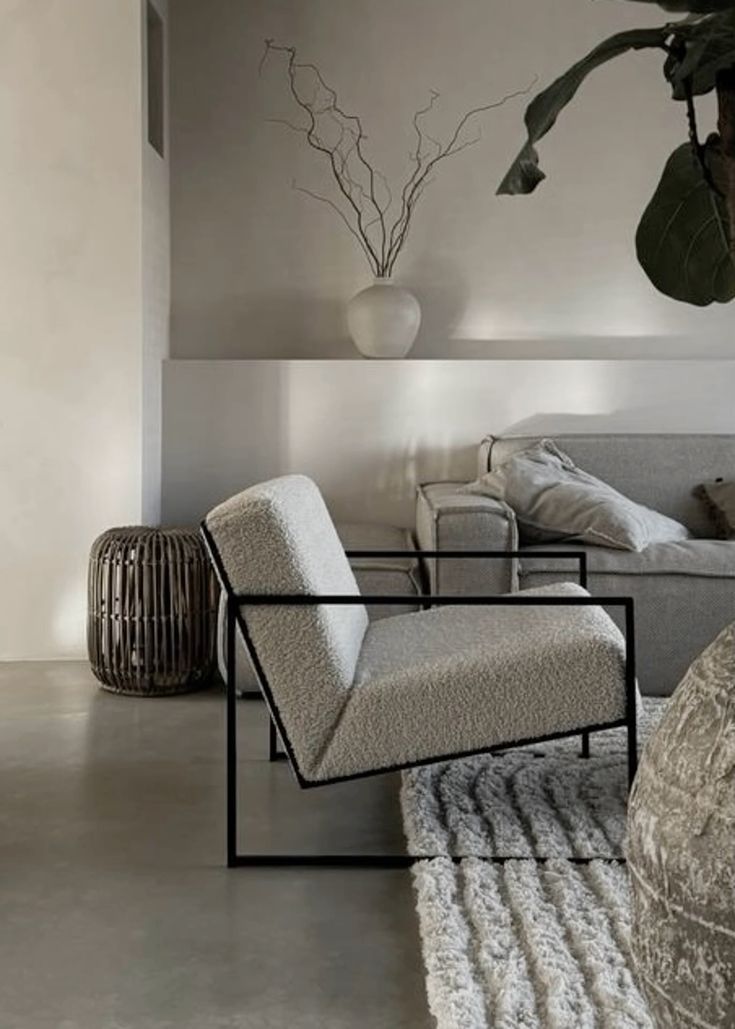 Assise moderne rembourrée