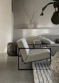 Assise moderne rembourrée
