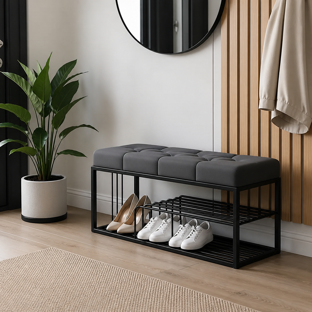 Banc d’Entrée Design avec Rangement
