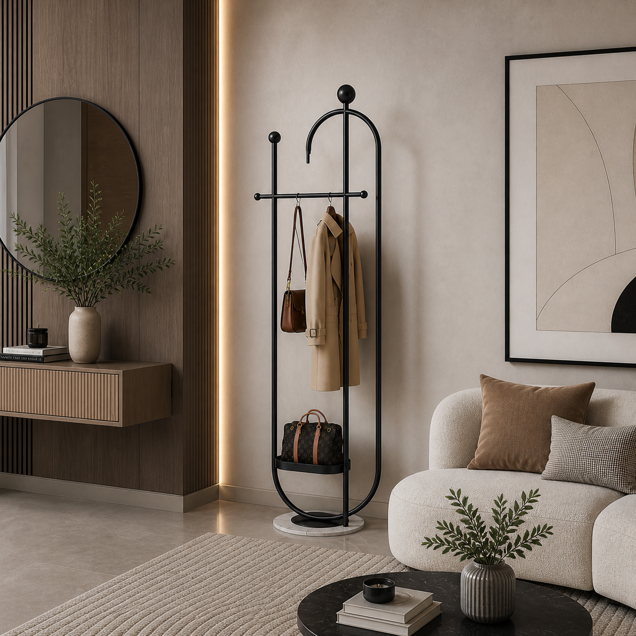 Porte-Manteau Design Luxe – Élégance Moderne & Fonctionnalité