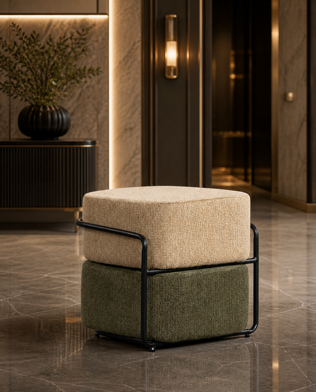 Pouf Design Cube