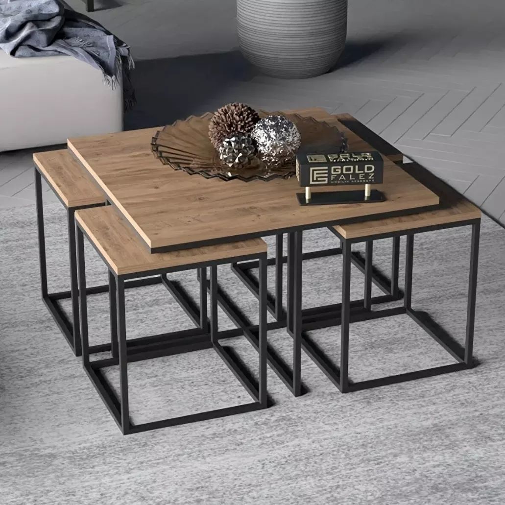 Luxury Gold – Ensemble de 5 Tables
