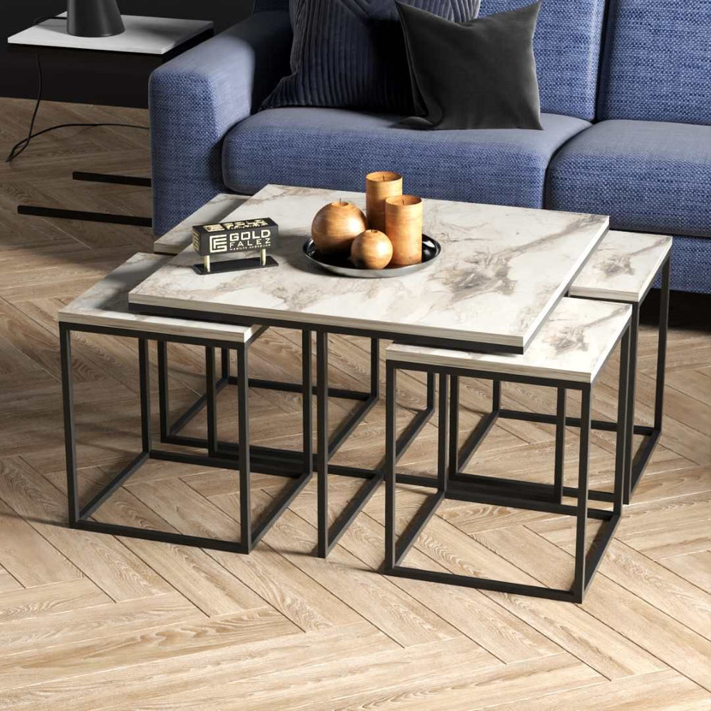 Luxury Gold – Ensemble de 5 Tables