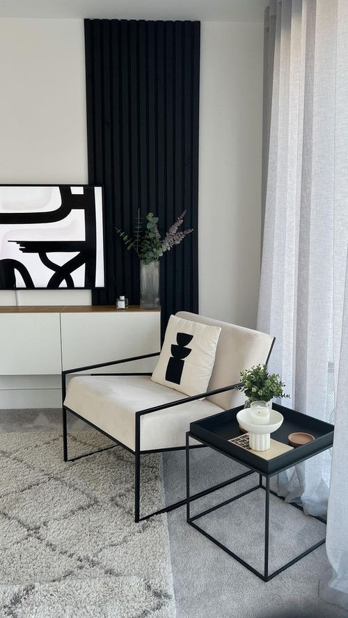 Assise moderne rembourrée