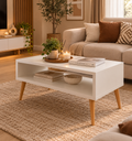 Table basse à étagère