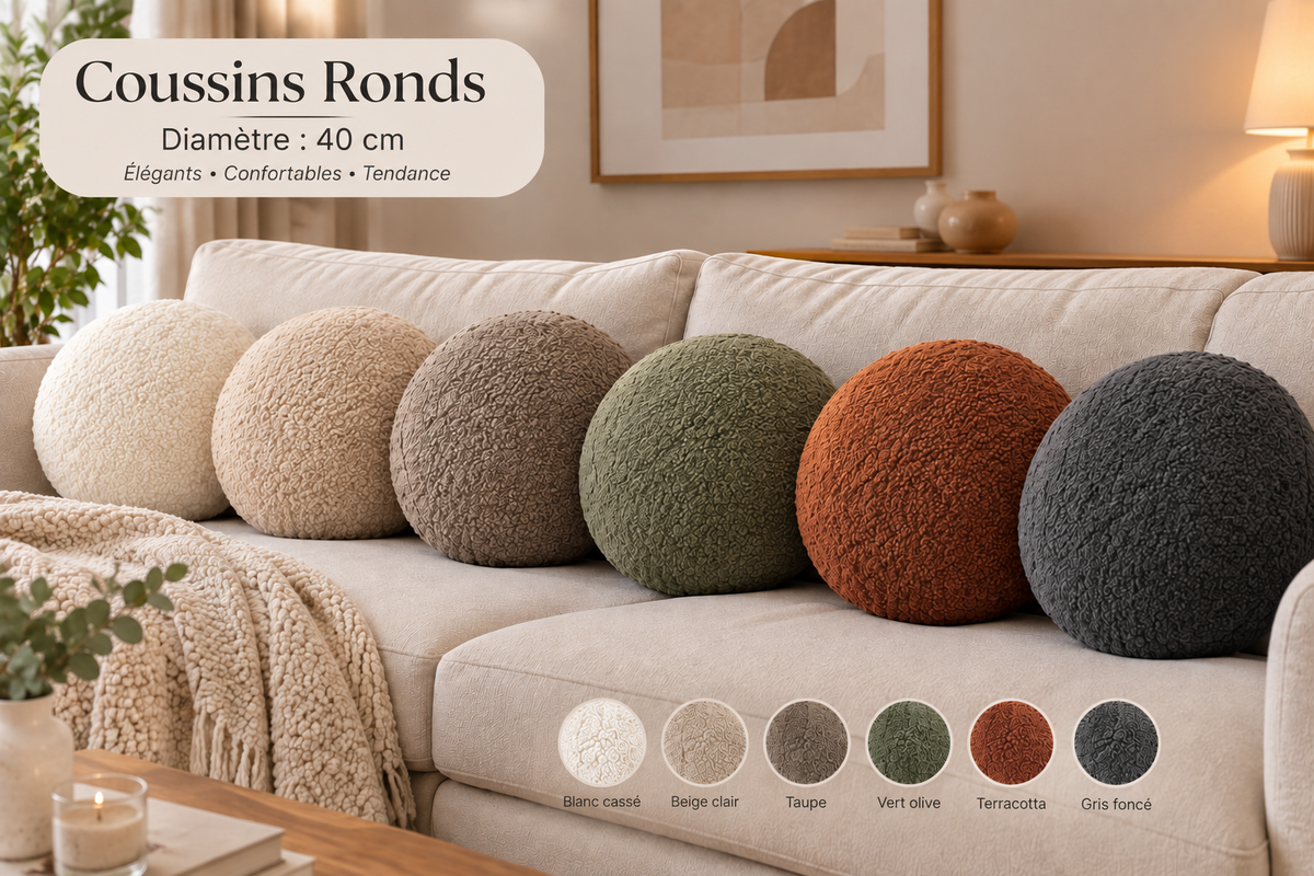 Coussin boule