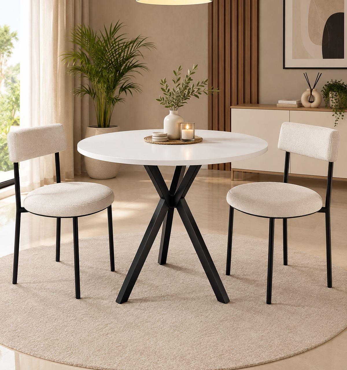 Table de salle à manger ronde